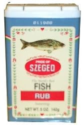 Fish Rub Seasoning (szeged) 5oz (142g)