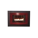 ProCom Wall-Mounted Dual Fuel Vent-Free Fireplace - 20,000 BTU, Cherry, Model# RD-C by ProCom