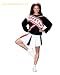 %Spartan Cheerleader Female Adult Costume