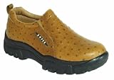 Roper Slip On in Faux Chocolate Ostrich