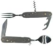Campers Tool w/utensils w/Cordura Sheath - Knives - Pocket/Folder