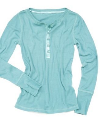Greendog Girls EDV Henley Tee