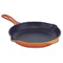 Le Creuset Enameled Cast-Iron 9-Inch Skillet with Iron Handle, Flame