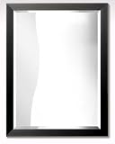 Review PosterPanda.com  / 12x12 Black Flat Solid Wood Frame - Wall Mirror