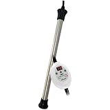 Finnex 300-Watt Hang-On Digital Controller Aquarium Heater, Titanium Tube, 80 to 100-Gallon