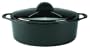 Daniel Boulud Kitchen Infiniti Cast Iron 7-Quart Oval Roaster, Black