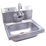 14" x 10" x 5" Wallmount Handsink w/Faucet (16-0001) Category: Kitchen Sink ....