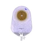 ASSURA EXTRA 10" (25 CM) CUSTOM CUT EXTENDED WEAR ONE PIECE UROSTOMY POUCH, NON-CONVEX, OPAQUE, 1/4