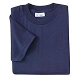 NEW Port & Company - Youth 50/50 Cotton/Poly T-Shirt Navy-XL