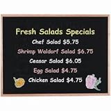 Display Style Black Chalkboard - 24W X 18H
