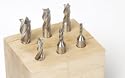 End Mill Set, 6 Piece 4 Flute
