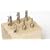 End Mill Set, 6 Piece 4 Flute