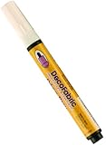 Uchida 222-C-0 Marvy Deco Fabric Fine Point Tip Fabric Marker, White