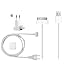 Original Apple iPad - iPhone - iPod - USB Power Adapter - Netzteil - Ladeger�t - 10W mit Apple Stromkabel und Apple Dock Connector auf USB Kabel in der original Apple Verkaufsverpackung - keine Import Ware - 100% Original von Apple