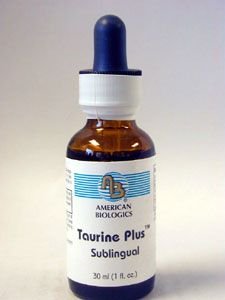 Buy American Biologics Taurine Plus Sublingual Drops - 1 Fluid Ounce by American Biologics now!