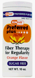 HealthPersonalCare: Fiber Therapy Powder Orange Sugar/ Free 10 Oz