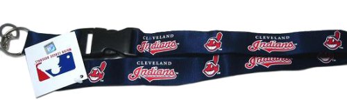 CLEVELAND INDIANS LANYARD NEW MLB KEY CHAIN