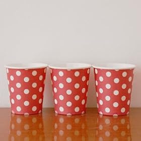 Polka Dot Paper Cups