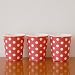 Polka Dot Paper Cups