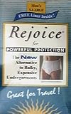Men's Incontinence Briefs by Rejoice