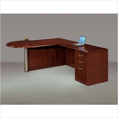 DMi Summit-Cope Right Peninsula L-Shape Desk (Flat Pack) 7009 – 45FP