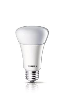 Philips 424381 11-watt A19 LED Household Dimmable Light Bulb, Soft White