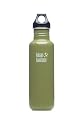 Klean Kanteen Stainless Steel Water Bottle with Poly Loop Cap (27-Ounce, Green Moss)