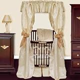 Royale Brocade Round Crib Bedding