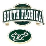 South Florida Bulls Hat Clip Golf Ball Marker