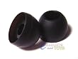 3 Pair Medium Replacement Silicone Ear Tips for Sony, Creative and Sennheiser Earphones
