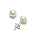 Sterling Silver White Freshwater Cultured Pearl title=