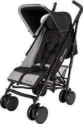 CLOSEOUT 2010 Cybex Gems Onyx Black Frame Stroller In Stone
