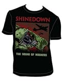 Warner Bros. : Shinedown Gasmask Black Tee Shirt