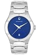 Men's Swiss Stainless Steel Blue Dial