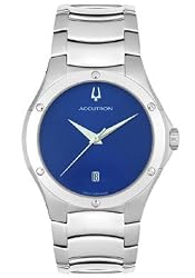 Men's Swiss Stainless Steel Blue Dial