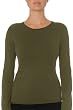 Beyond Yoga Organic Pima Long Sleeve Crew Top