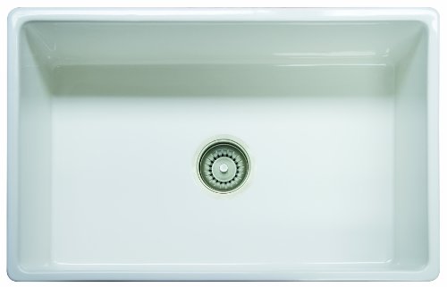 Franke FHK710-30WH Farm House Fireclay 30 Single Bowl Apron Front,White