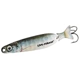 Northland Live Forage Flutter Spoons Size: 3 1/2" (LFFS4); Color: Smelt/Glow (13)