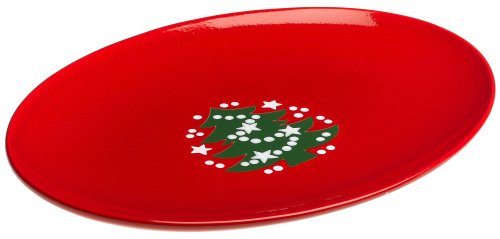 Waechtersbach Christmas Tree Oval Serving Platter