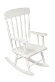 Spindel Rocking Chair in White Finish By Kidkraft Furniture