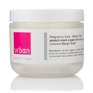 Urban Skintrition Pregnancy Care Stretch Mark Cream + Enhanced Shea Butter w/Collagen Repairing Peptides (Paraben-Free) + NO Retinol for Pregnant Women - 4 oz