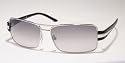 PRADA SPR65H 1BC3M1 SILVER GRAY GRADIENT AVIATOR SUNGLASSES
