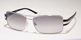 Prada - PRADA SPR65H 1BC3M1 SILVER GRAY GRADIENT AVIATOR SUNGLASSES