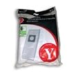 Hoover Style Y Microfiltration Vacuum Bags with Closure, 3 Pack