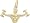 Weight Lifter, Gold Plated Silver Charm by Rembrandt Charms