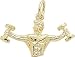 Jewelry : Weight Lifter Charm by Rembrandt Charms