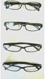 Tuff Plastic Frame 4-Pak Readers- Keep A Spare Pair Everywhere! 1.50 Strength, by American Reading Glasses