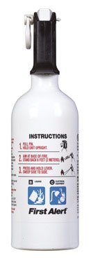 First Alert KFE2S5 5-B:C Kitchen Fire Extinguisher, White