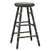 Search Our Specialty Mall : 30" Swivel Top Verona Stool - Antique Black