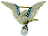 ENAMEL SWAN PIN